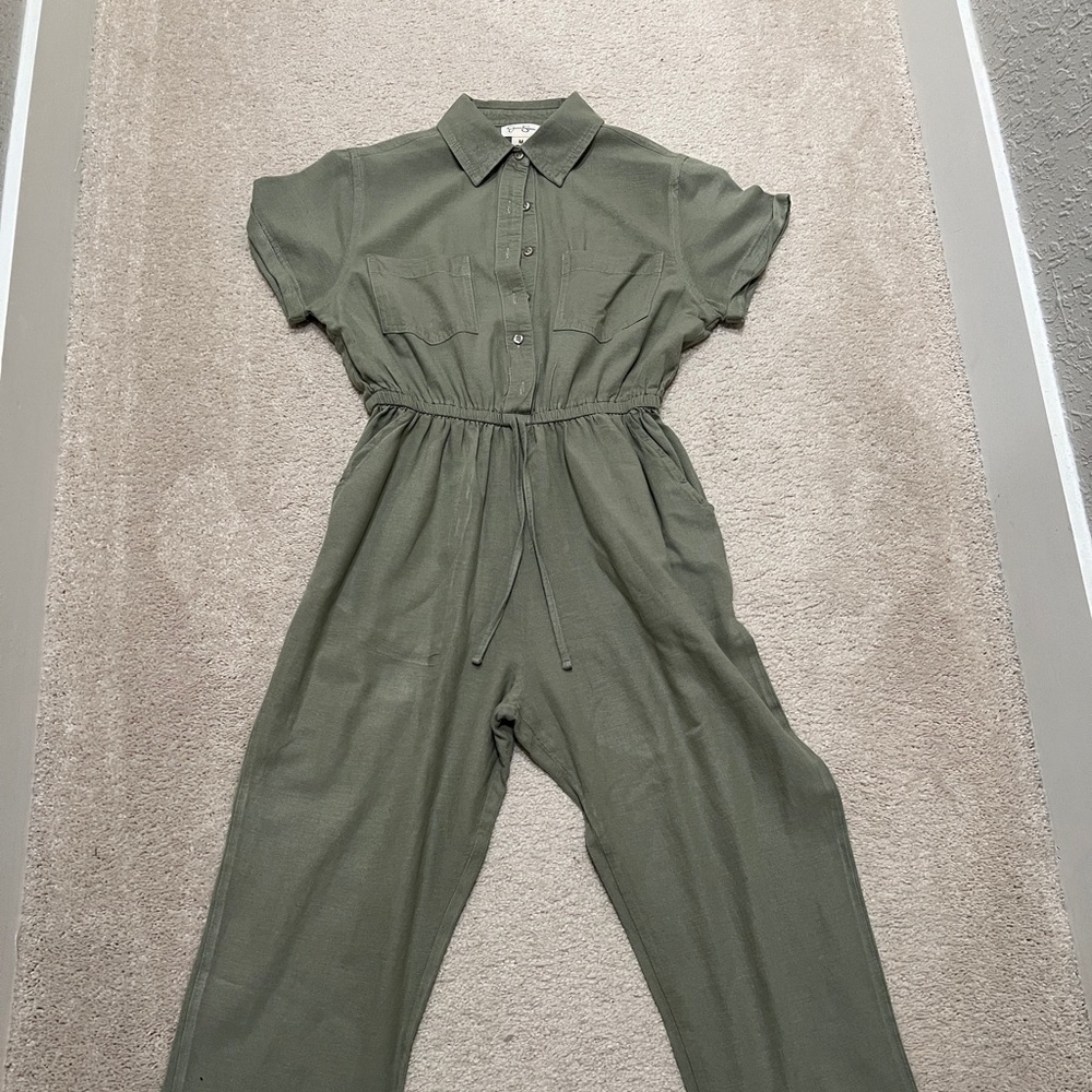 Long pant romper